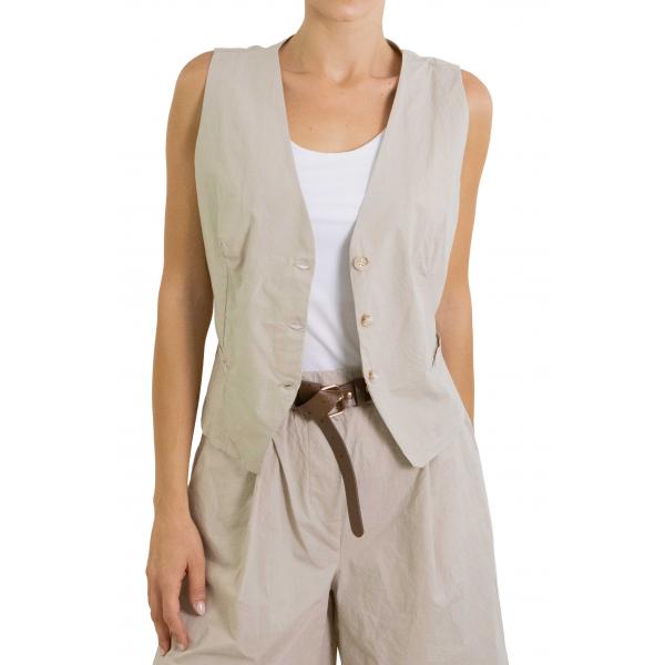 Gilet con bottoni "Sole"